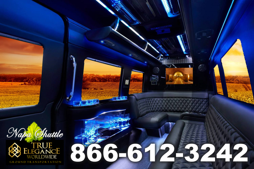 Napa Valley Tours and Transportation, Napa Valley Party Bus
